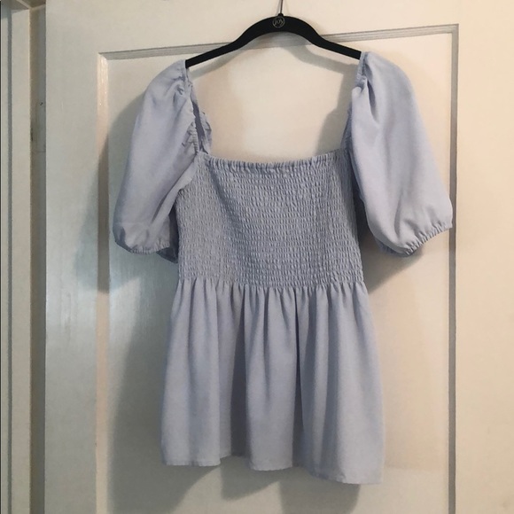 Vila square neck smock top - Picture 5 of 6